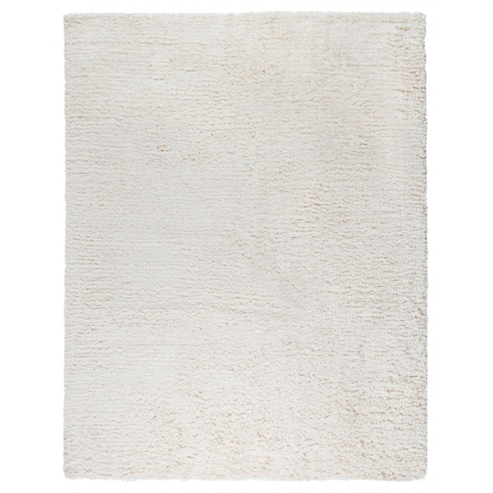 Paris Shag Hand-Woven Poly & Cotton Shaggy Area Rug- 12' 0" X 15' 0"