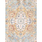 Area Rug Heritage Power-Loomed Polyesterpropyle, Polyesterester Blue 9x12