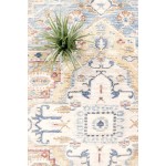 Area Rug Heritage Power-Loomed Polyesterpropyle, Polyesterester Blue 9x12