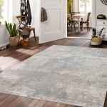 Pasargad Home Beverly Collection Hand-Loomed Silk Rug- 6' 0" X 9' 0"