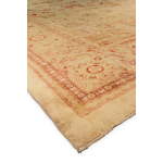 Pasargad Home Antique Amritsar Beige Lamb's Wool Area Rug-12' 0" X 19' 7"