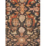 Pasargad Home Antique Sultanabad Navy Lamb's Wool Area Rug-12' 0" X 19' 0"