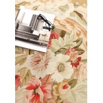 Pasargad Home Antique Abusson L. Green Lamb's Wool Area Rug-14' 0" X 25' 0"
