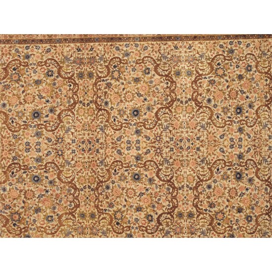 Pasargad Home Lavar Hand-Knotted Lamb's Wool Area Rug- 13' 9" X 15' 4"