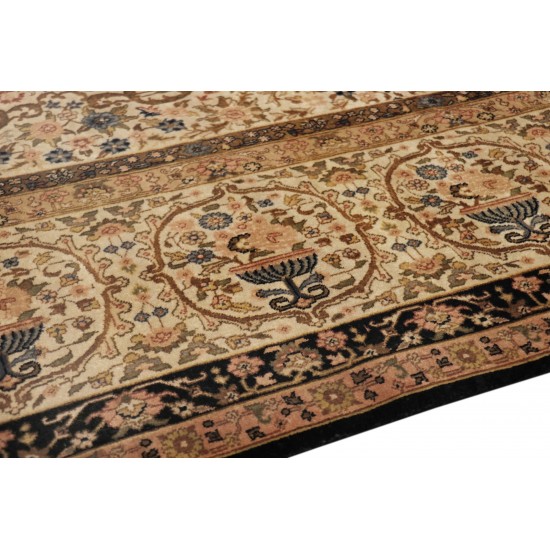 Pasargad Home Lavar Hand-Knotted Lamb's Wool Area Rug- 13' 9" X 15' 4"