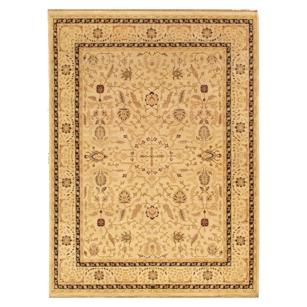 Nomad Art Ziegler Sul Hand-Knotted Lamb's Wool Area Rug- 9' 2" X 12' 2"