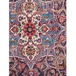 Pasargad Home Antique Kashan Collection Red Lamb's Wool Area Rug-10' 7" X 15' 0"