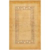 Pasargad Home Gabbeh Collection Hand-Knotted Lamb's Wool Area Rug- 3' 6" X 5' 5"