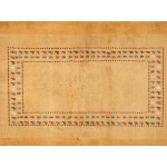 Pasargad Home Gabbeh Collection Hand-Knotted Lamb's Wool Area Rug- 3' 6" X 5' 5"