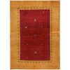 Pasargad Home Gabbeh Collection Hand-Knotted Lamb's Wool Area Rug- 3' 5" X 4' 9"