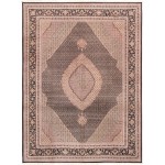 Pasargad Home Tabriz Hand-Knotted Silk & Wool Area Rug- 8'10" X 11'10"