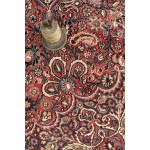 Pasargad Home Antique Mashad Collection Burgundy Wool Area Rug-10' 3" X 13' 2"