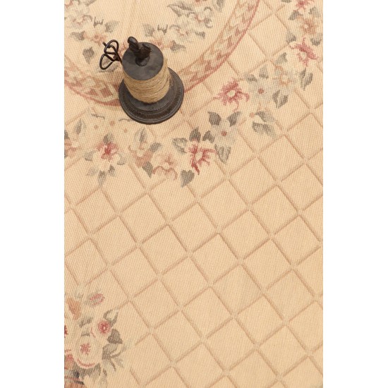 Pasargad Home Abusson Collection Hand-Knotted Wool Area Rug