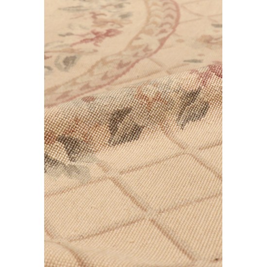 Pasargad Home Abusson Collection Hand-Knotted Wool Area Rug