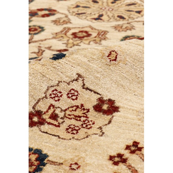 Nomad Art Sultanabad Hand-Knotted Lamb's Wool Area Rug- 6' 3" X 8' 9"