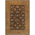 Pasargad Home Agra Collection Hand-Knotted Wool Area Rug- 9'10" X 13' 4"