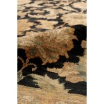 Pasargad Home Agra Collection Hand-Knotted Wool Area Rug- 9'10" X 13' 4"