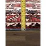 Pasargad Home Kazak Collection Hand-Knotted Wool Area Rug- 5'10" X 8' 6"
