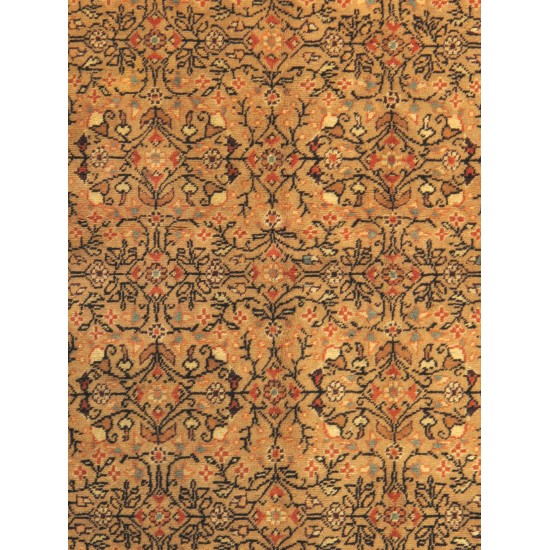 Pasargad Home Sivas Hand-Knotted Wool Area Rug- 6' 6" X 9' 4"