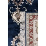 Pasargad Home Tabriz Hand-Knotted Silk Area Rug- 5' 0" X 8' 0"