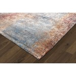 Pasargad Home Cosmo Collection Hand-Knotted Silk & Wool Area Rug- 8'11" X 12' 4"