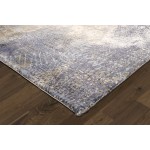Pasargad Home Cosmo Collection Hand-Knotted Silk & Wool Area Rug- 9' 1" X 12' 1"