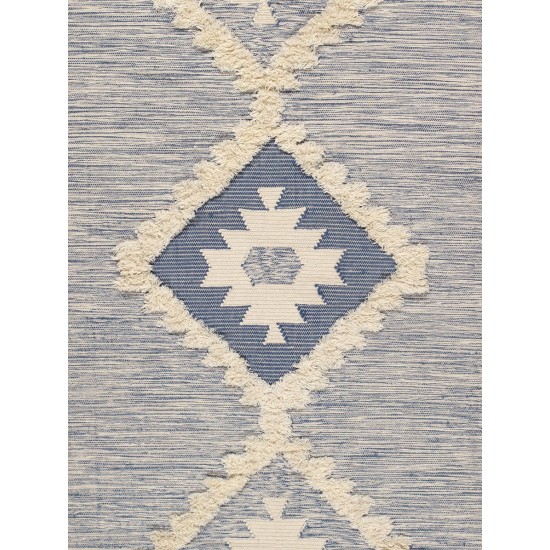 Pasargad Santa Fe Collection Cotton & Wool Area Rug- 8' 0" X 10' 0"