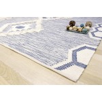 Pasargad Santa Fe Collection Cotton & Wool Area Rug- 8' 0" X 10' 0"