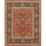 Pasargad Home Sultanabad Hand-Knotted Lamb's Wool Area Rug- 8' 0" X 9' 11"