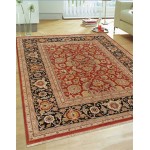 Pasargad Home Sultanabad Hand-Knotted Lamb's Wool Area Rug- 8' 0" X 9' 11"