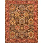 Pasargad Home Kerman Hand-Knotted Lamb's Wool Area Rug- 11' 11" X 18' 0"