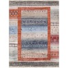 Pasargad Home Gabbeh Collection Hand-Knotted Silk Area Rug- 4' 0" X 6' 0"