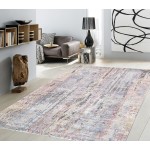 Pasargad Home Modern Gemstone Hand-Knotted Silk & Wool Area Rug- 8' 2" X 10' 0"