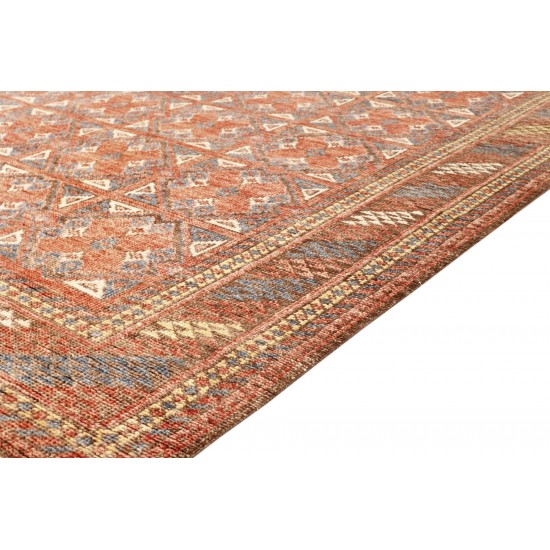 Pasargad Nomad Collection Hand-Knotted Wool Area Rug- 7' 9" X 9' 9"