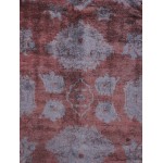 Pasargad Home Overdye Hand-Knotted Lamb's Wool Area Rug- 8' 1" X 10' 0"