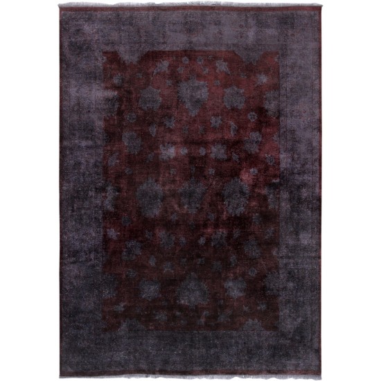 Pasargad Home Turkish Overdyes Hand-Knotted Lamb's Wool Area Rug- 9' 9" X 13' 9"