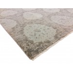 Pasargad Home Transitional Hand-Knotted Lamb's Wool Area Rug- 8' 0" X 9' 11"