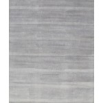 Pasargad Home Transitional Hand-Knotted Silk & Wool Area Rug- 9' 11" X 14' 2"