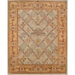 Pasargad Home Bakhshayesh Hand-Knotted Lamb's Wool Area Rug- 9' 11" X 13' 11"