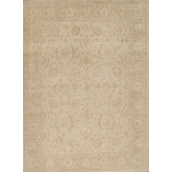 Pasargad Home Sultanabad Hand-Knotted Lamb's Wool Area Rug- 8' 9" X 12' 0"