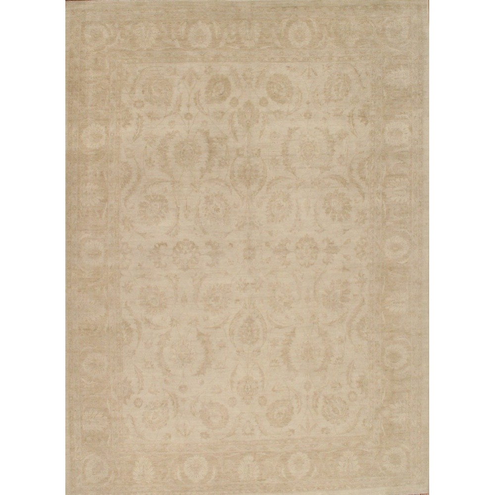 Pasargad Home Sultanabad Hand-Knotted Lamb's Wool Area Rug- 8' 9" X 12' 0"