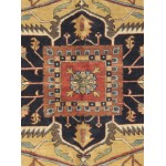Pasargad Home Serapi Collection Hand-Knotted Wool Area Rug- 5'11" X 9' 1"