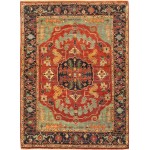 Pasargad Home Serapi Collection Hand-Knotted Wool Area Rug- 3' 0" X 5' 0"