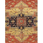 Pasargad Home Serapi Collection Hand-Knotted Wool Area Rug- 2' 0" X 3' 0"