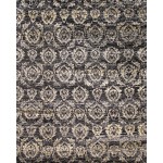 Pasargad Home Sari Silk Collection Hand-Knotted Area Rug- 8\' 0" X 9\' 11"