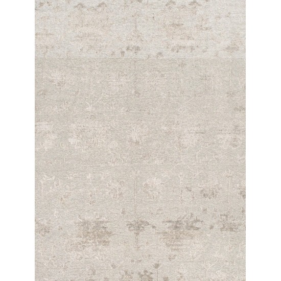 Transitional Hand-Knotted Bamboo Silk Area Rug- 8'10" X 11'10" AEB-319GL 9x12