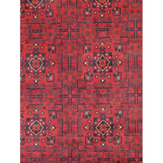 Pasargad Home Yamoud Hand-Knotted Lamb's Wool Area Rug- 9' 10" X 12' 9"