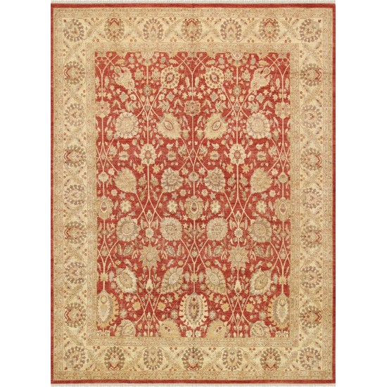 Pasargad Home Ferehan Hand-Knotted Lamb's Wool Area Rug- 11' 9" X 15' 9"