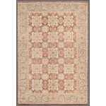 Pasargad Home Tabriz Collection Hand-Knotted Lamb\'s Wool Runner 6\' 3" X 8\' 9"