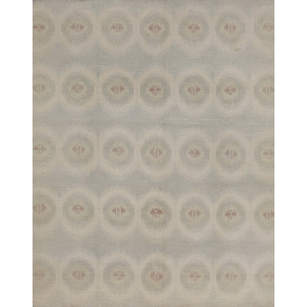 Pasargad Home Ikat Collection Hand-Knotted Lamb's Wool Area Rug- 8' 0" X 9' 11" Pasargad Home Ikat Collection Hand-Knotted Lamb's Wool Area Rug- 8' 0" X 9' 11"